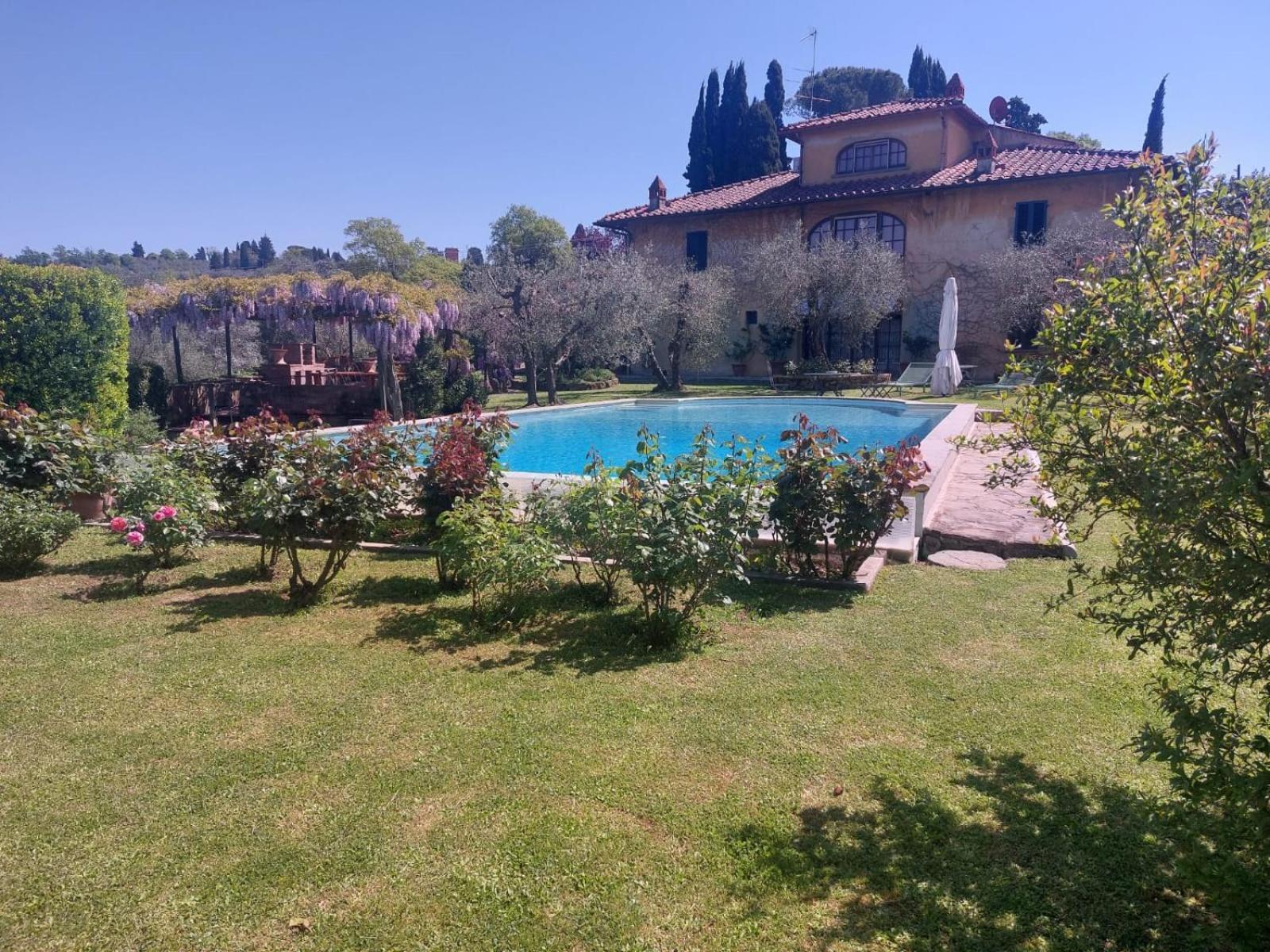 Villa Giotto Florence Pozzolatico Exterior photo